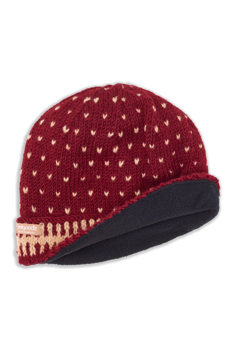 Feelgoodz Women's Artisan Hand-Knit Appalachian Cap, Alternate, color, Tanager