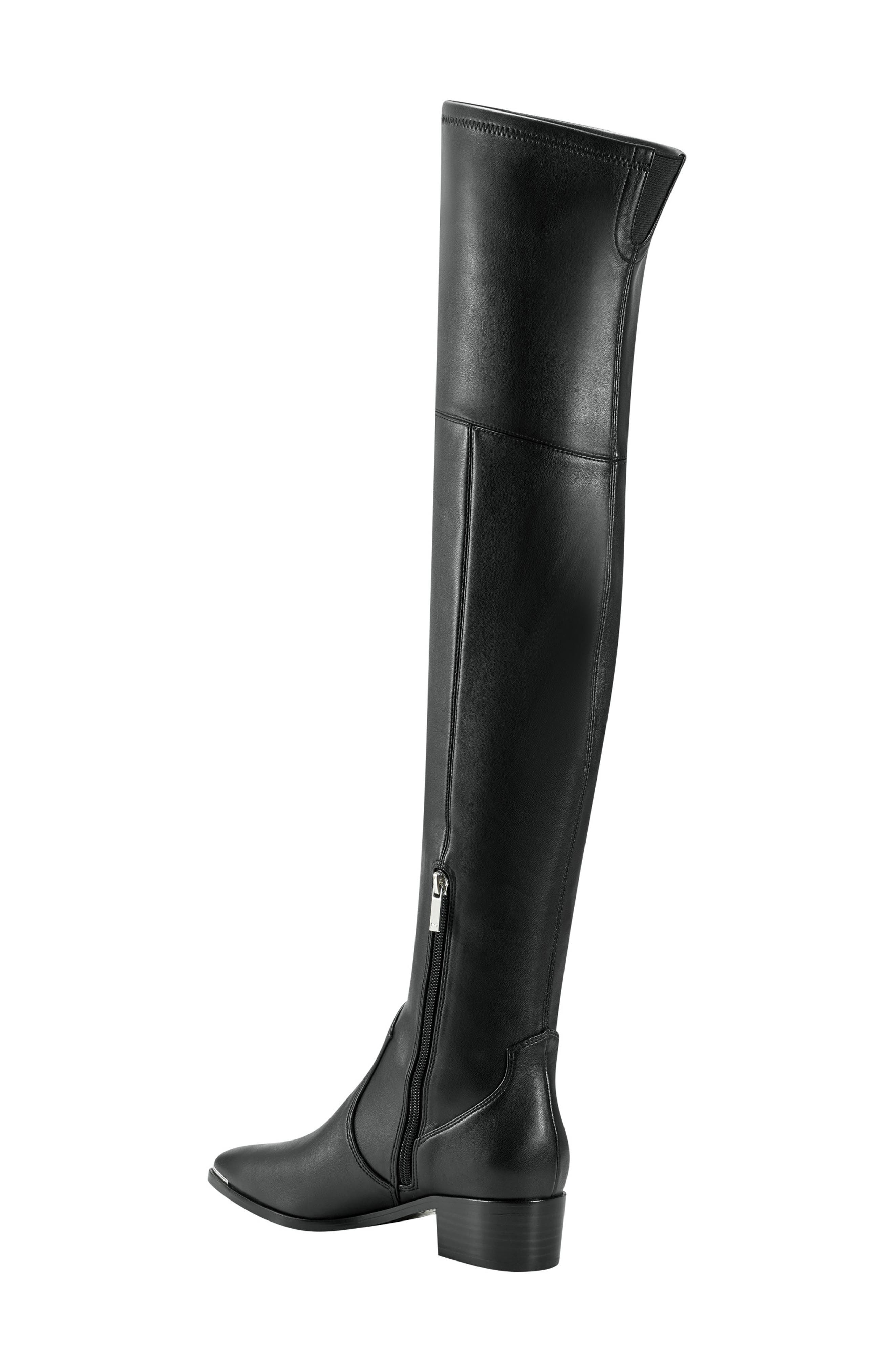 Yaki Over the Knee Boot, Alternate, color, BLACK 002