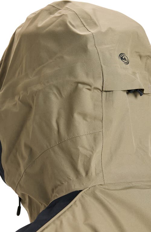 Quiksilver High Altitude Gore-tex® Waterproof Jacket In Brown