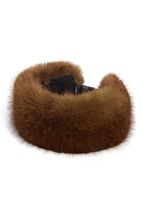 Eleni Pluche™ Faux Fur Headband