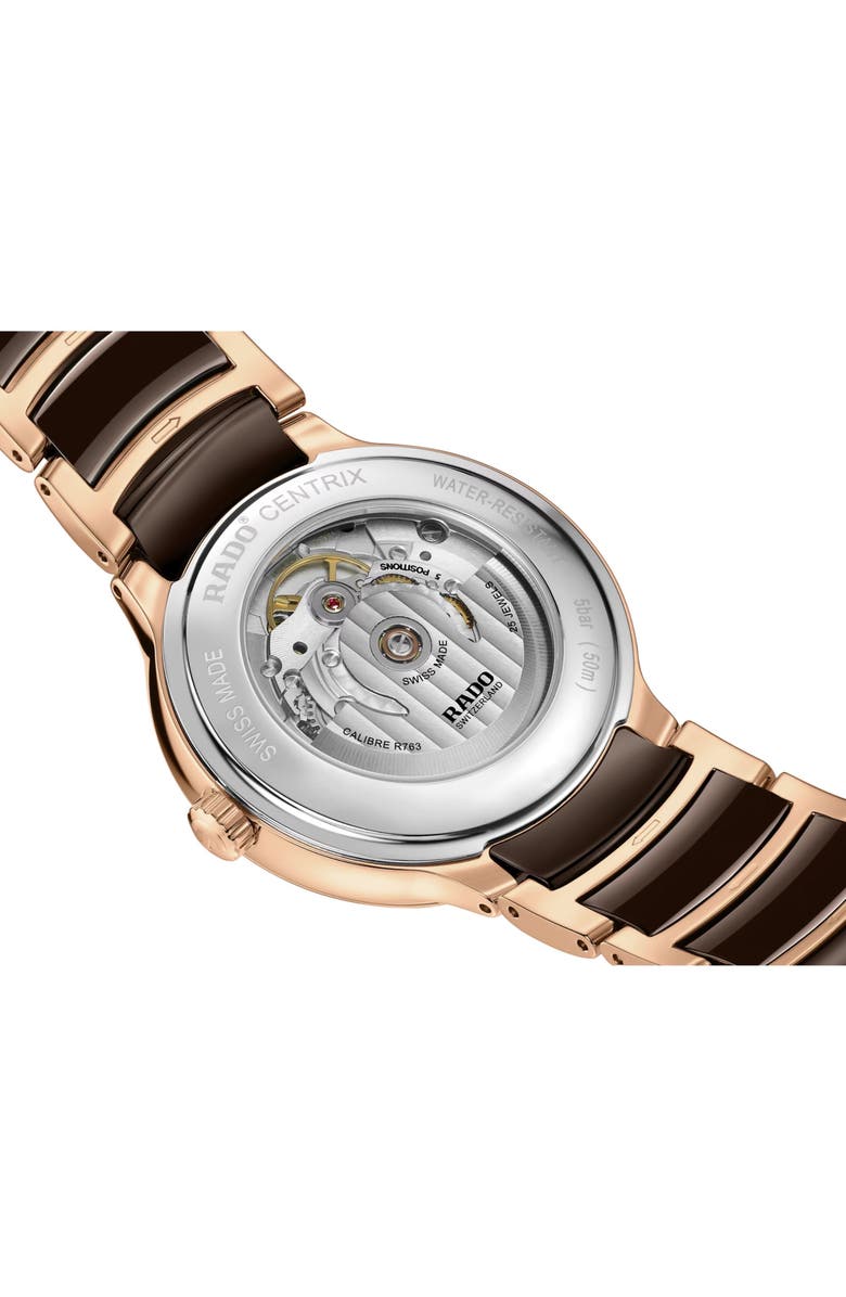 RADO Centrix Automatic Bracelet Watch, 39.5mm, Alternate, color,