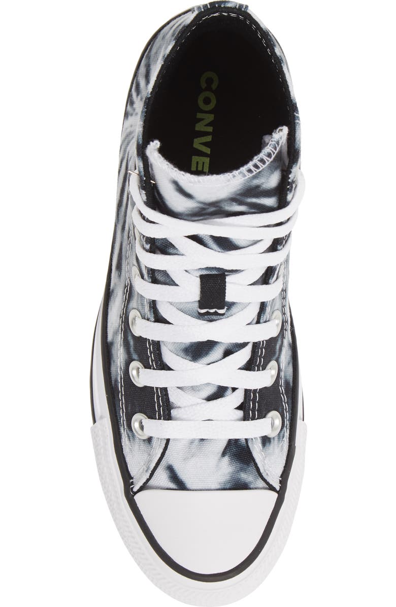 Converse Chuck Taylor<sup>®</sup> All Star<sup>®</sup> Tie Dye High Top Sneaker, Alternate, color,