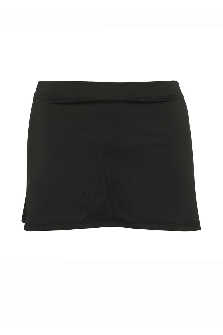 Iris Mini Skirt, Alternate, color, Black