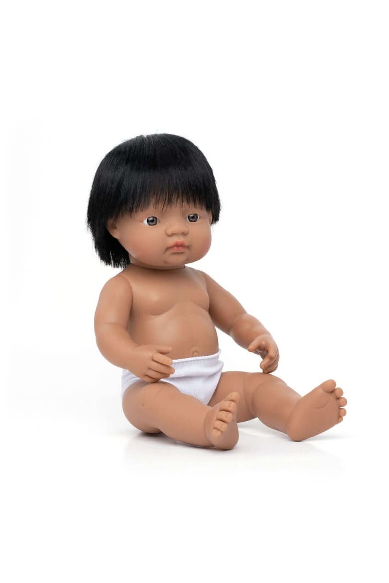 Baby Doll Native American Boy 15'', Alternate, color, Dark Skin
