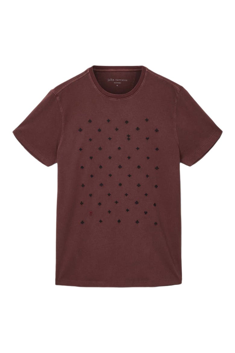 Suits Organic Cotton T-Shirt, Main, color, MERLOT