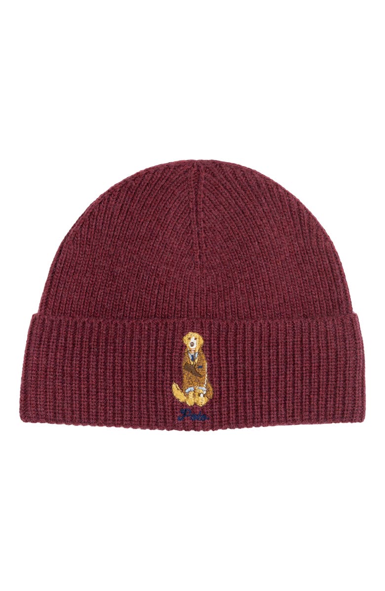 Polo Ralph Lauren Golden Retreiver Beanie, Main, color, 
