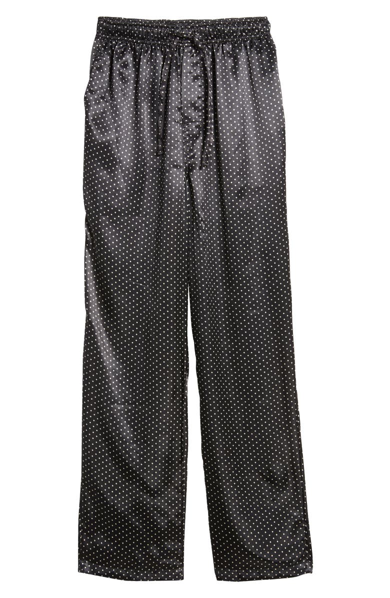 Majestic International Silk Charmeuse Pajama Pants, Alternate, color, 