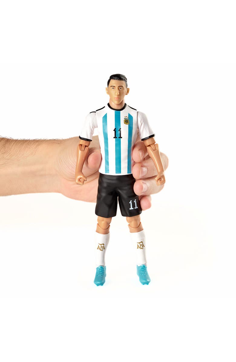 Banbo Toys SOCKERS Argentina AFA Angel Di María 8" Collectible Soccer Action Figure, Alternate, color, Blue