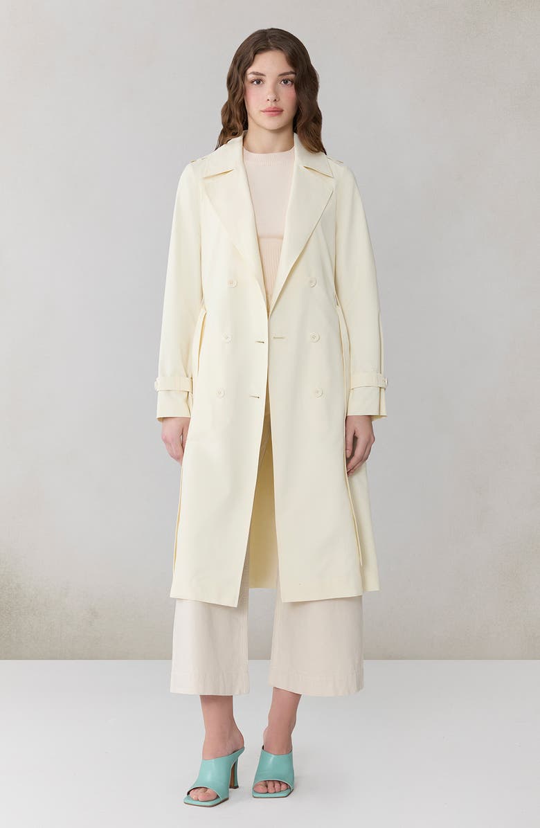 Soia & Kyo Blaire Water Repellent Coat, Alternate, color, Sidewalk Chalk