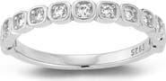 GLAZE JEWELRY Moissanite Stackable Band Ring