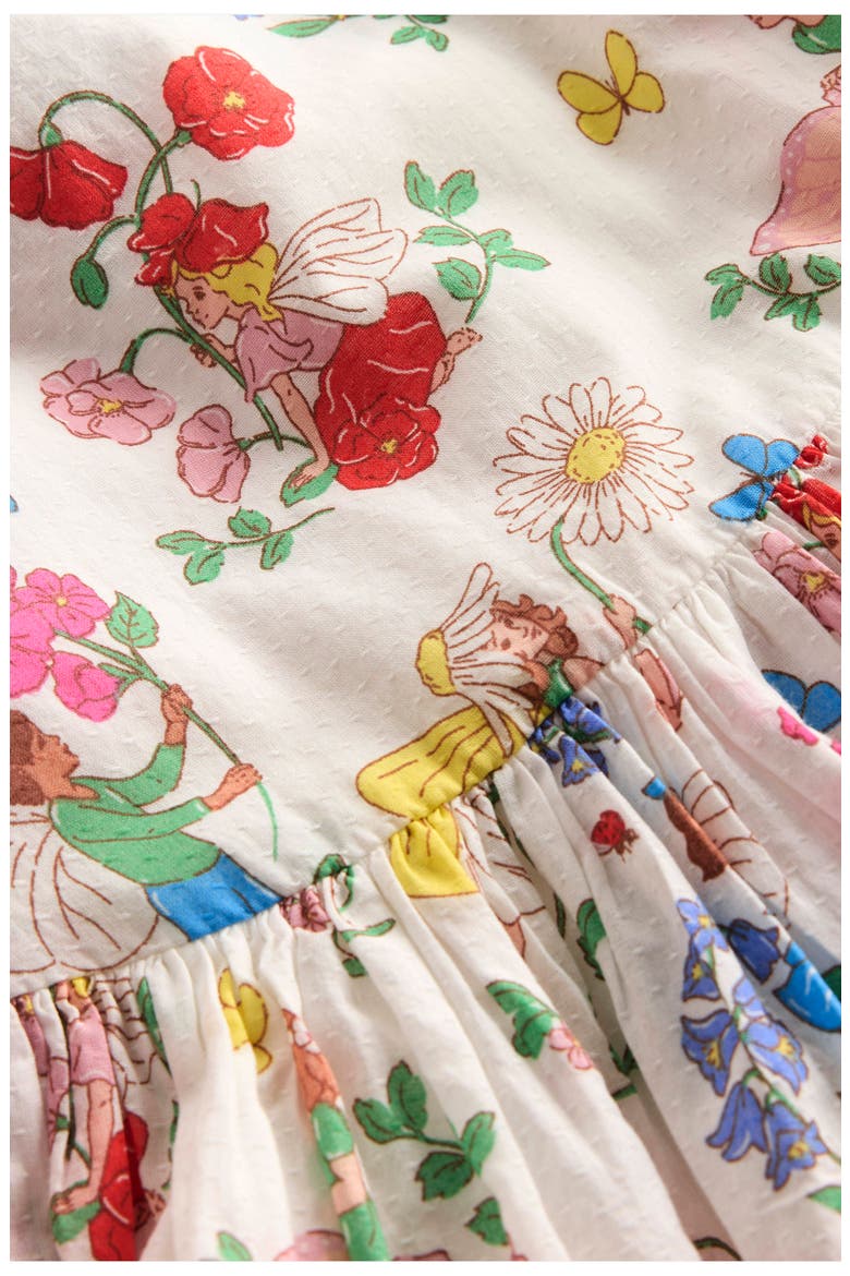 Kids' Luna Ruffle Strap Sundress, Alternate, color, IVORY MULTI FLOWER FAIRY