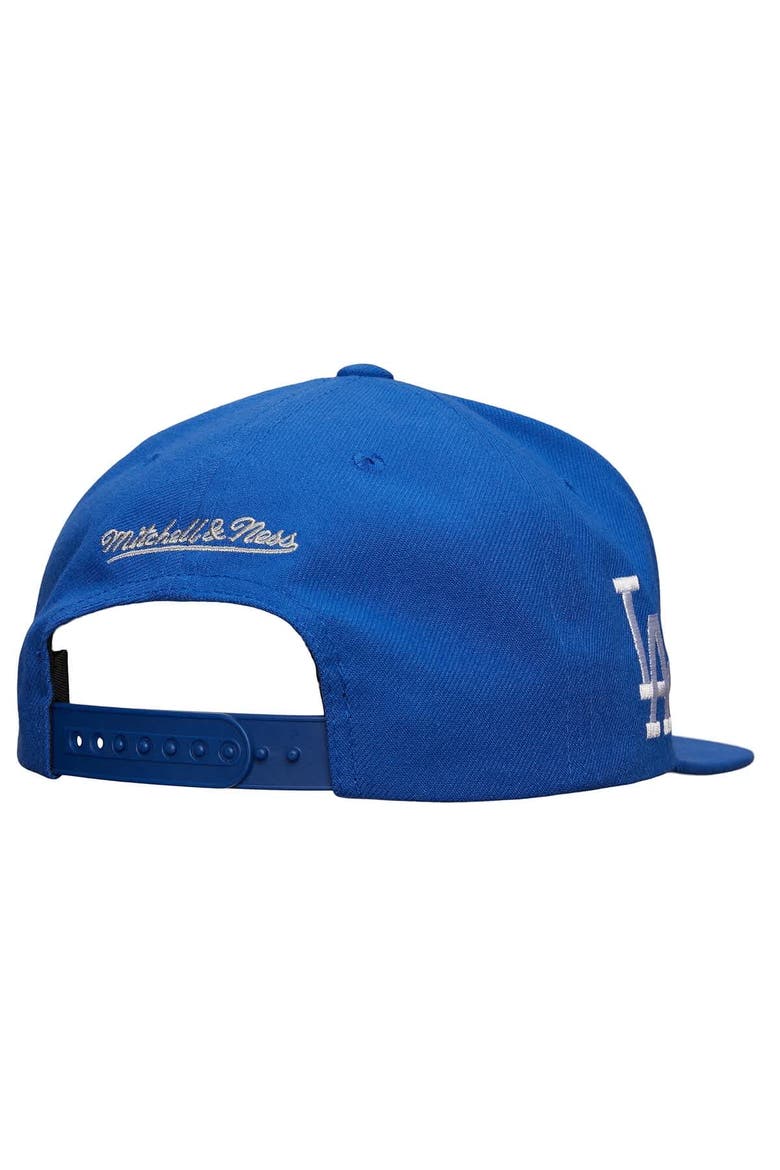 Men's Mitchell & Ness Royal Los Angeles Dodgers Team Tagged Snapback Hat, Alternate, color, Royal