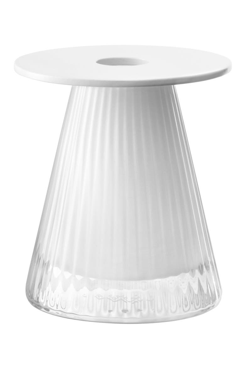 Beacon Modular Candleholder/Vase, Alternate, color, WHITE
