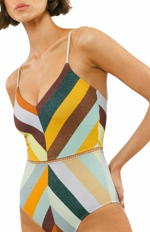 Biliblond Onepiece Arava Stripes In Multi
