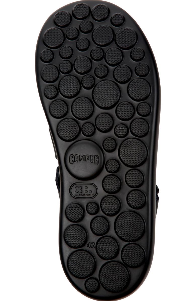 Camper Pelotas Flota Fisherman Sandal, Alternate, color, Black 3