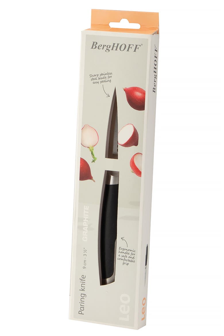 Graphite Paring Knife, Alternate, color, BLACK