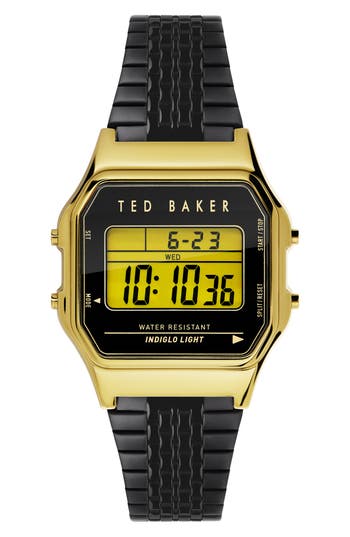Ted Baker Ted '80s Digital Bracelet Watch, 35.5mm