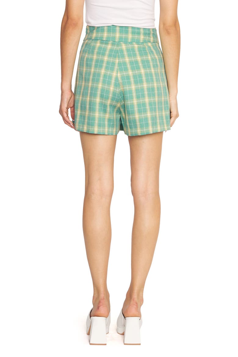 Kemper Plaid Skort, Alternate, color, GREEN