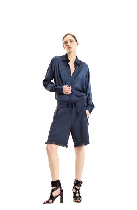 Tuxedo Stripe Shorts