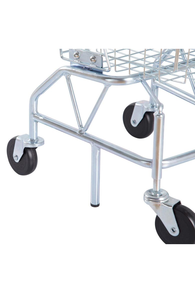 Shop with Me Grocery Cart, Alternate, color, Silver