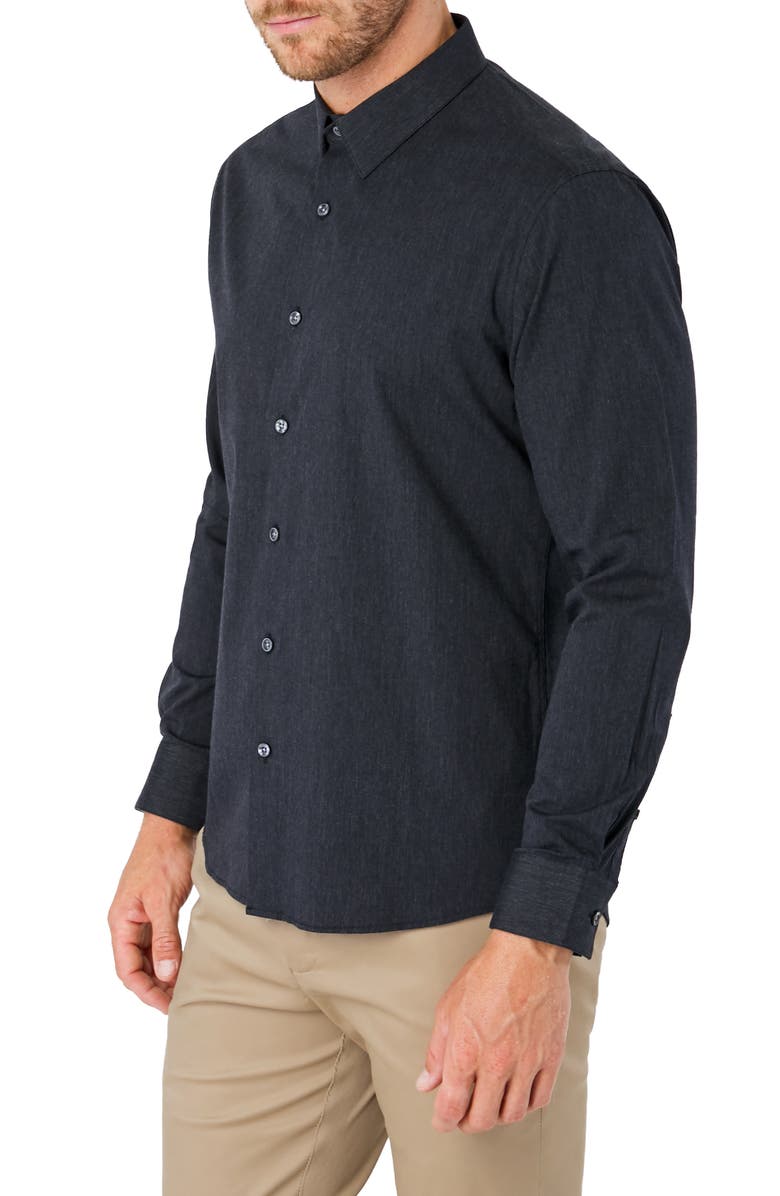 7 Diamonds Old Town Road Slim Fit Button-Up Shirt, Alternate, color, 