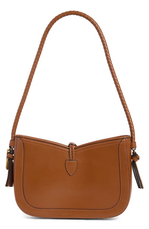 Isabel Marant Vigo Calfskin Leather Baguette Shoulder Bag In Brown