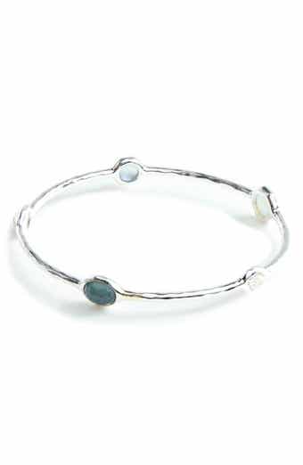 Wonderland 5-Stone Bangle Bracelet