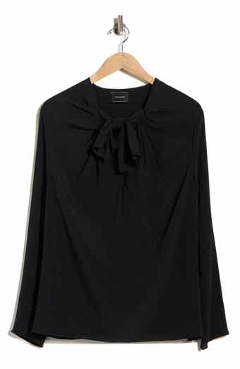 Tie Neck Silk Top