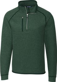 Cutter & Buck Mainsail Sweater Knit Half Zip Jacket