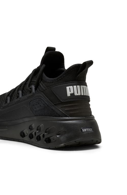 Puma Softride Frequence Street Sneaker In Black