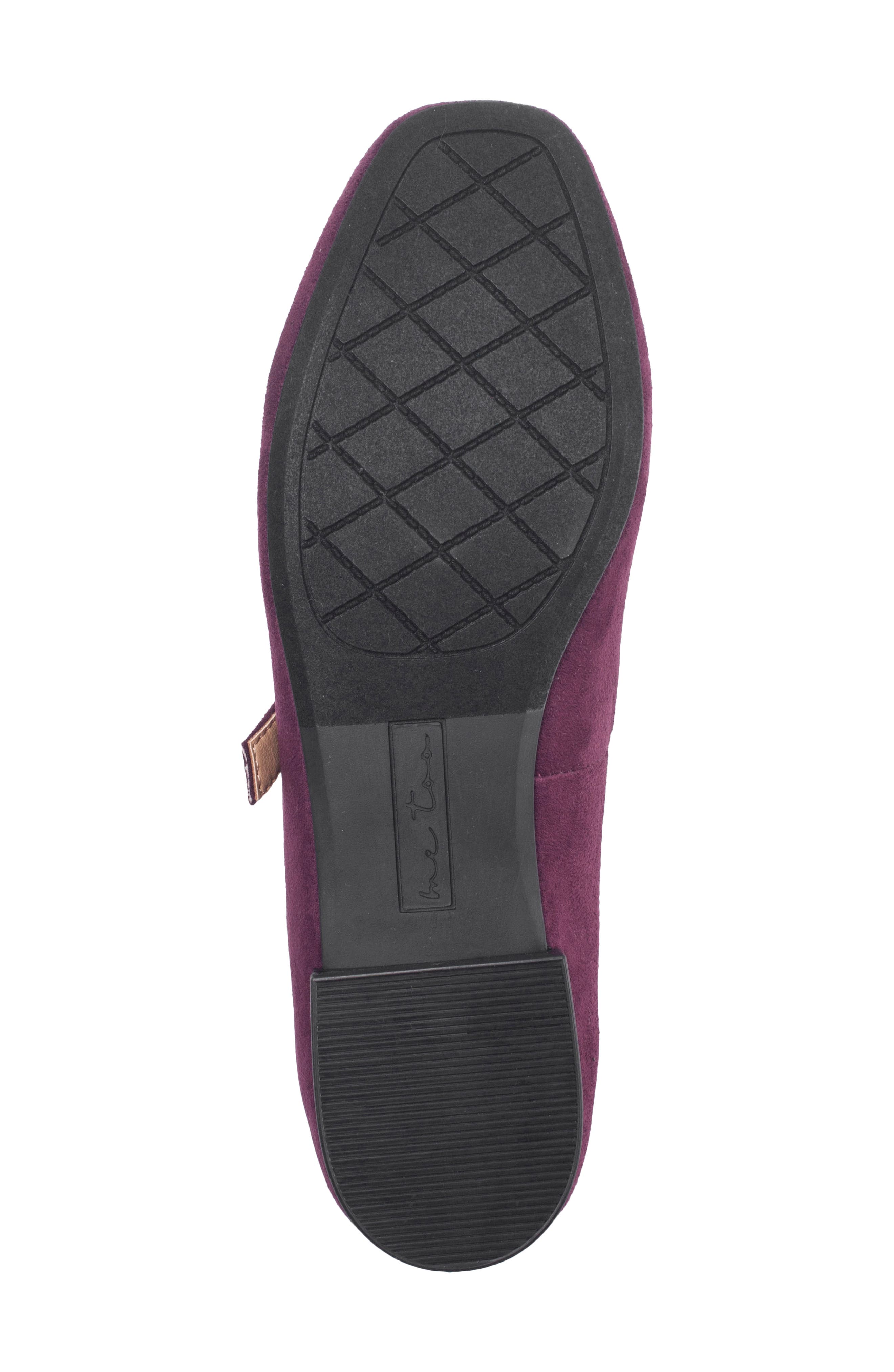 Me Too Sasha Mary Jane Flat, Alternate, color, Japanese Eggplant