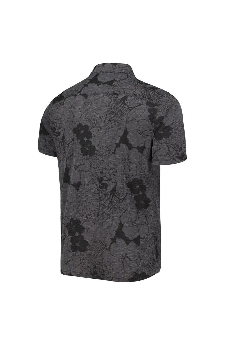 Tommy Bahama Men's Tommy Bahama  Black Chicago White Sox Blooms Polo, Alternate, color, Black