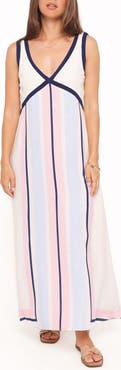 Petal & Pup Mackay Stripe Maxi Dress