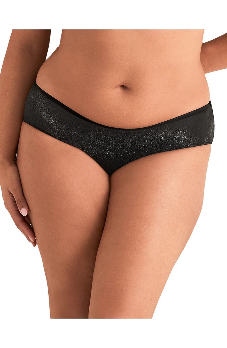 Adore Me Hariette Hipster Panties, Main, color, Black