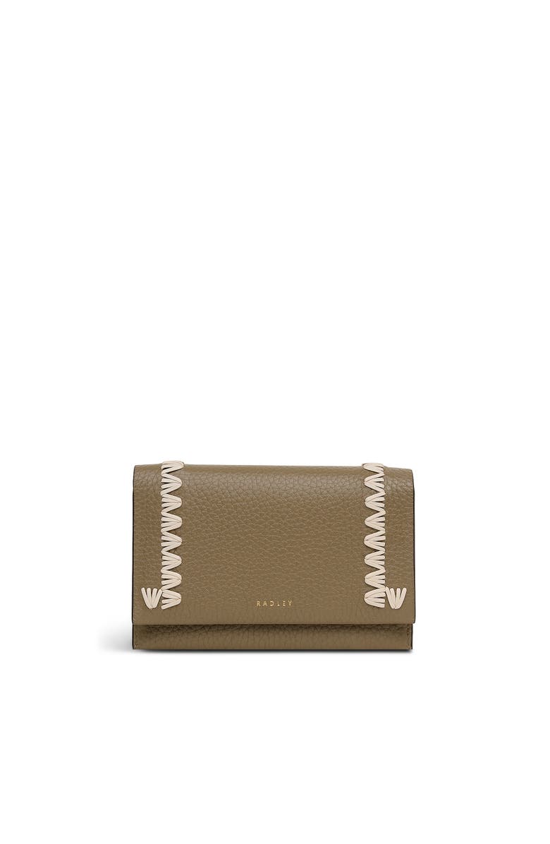 Radley Oak Street - Stitch Medium Flapover Wallet, Main, color, Acorn