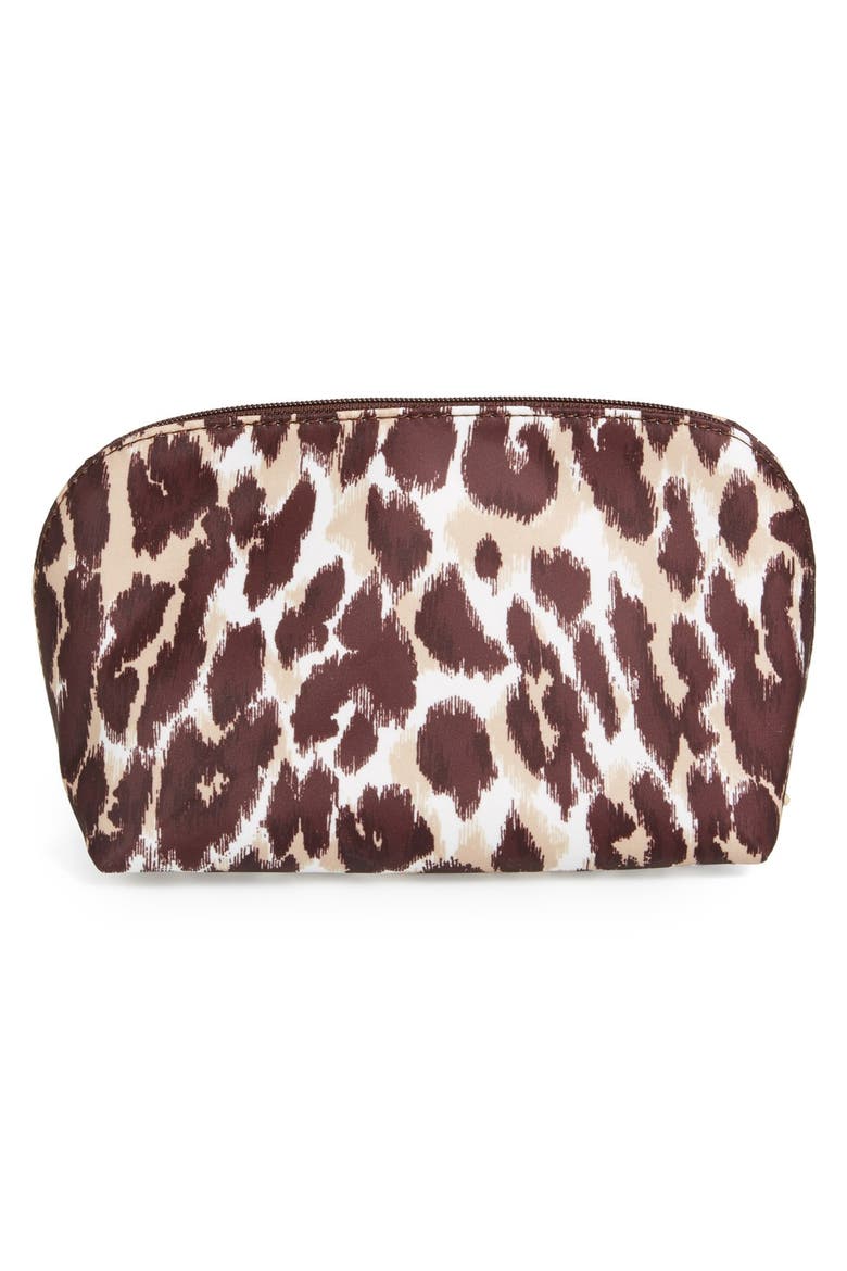 'veranda place - annabella' nylon pouch, Alternate, color, LEOPARD