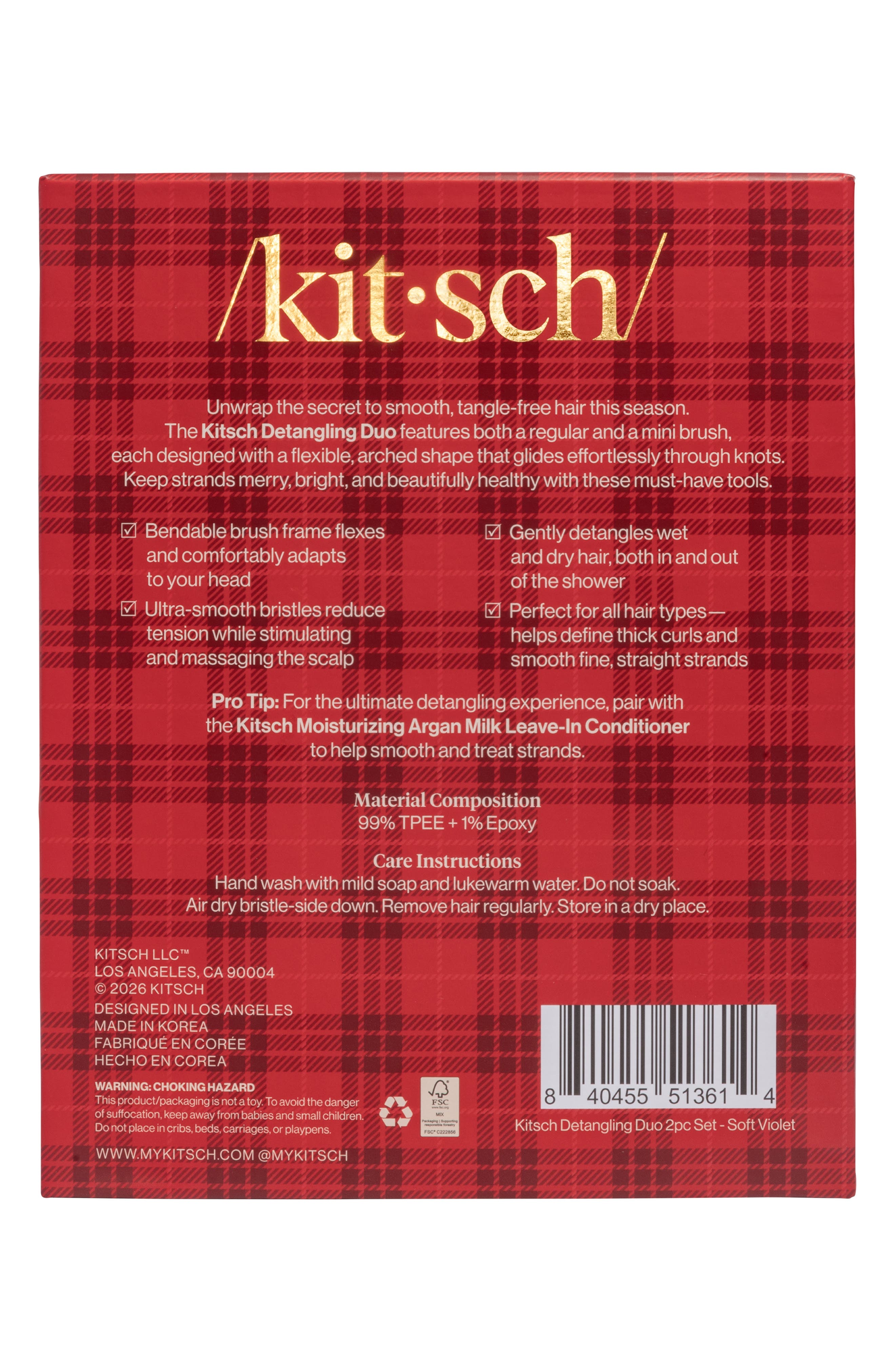 Kitsch Detangling Duo 2-Piece Set (Women) | Nordstromrack
