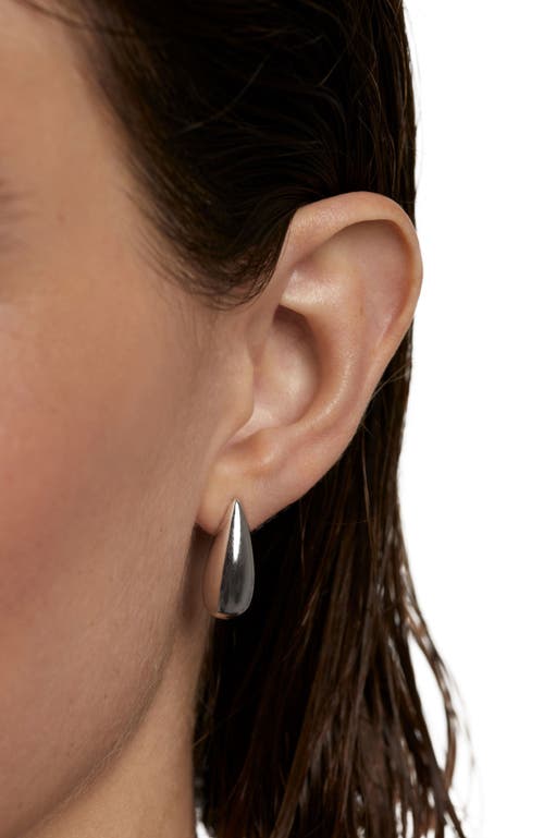 Pdpaola Large Sugar Earrings In Silver