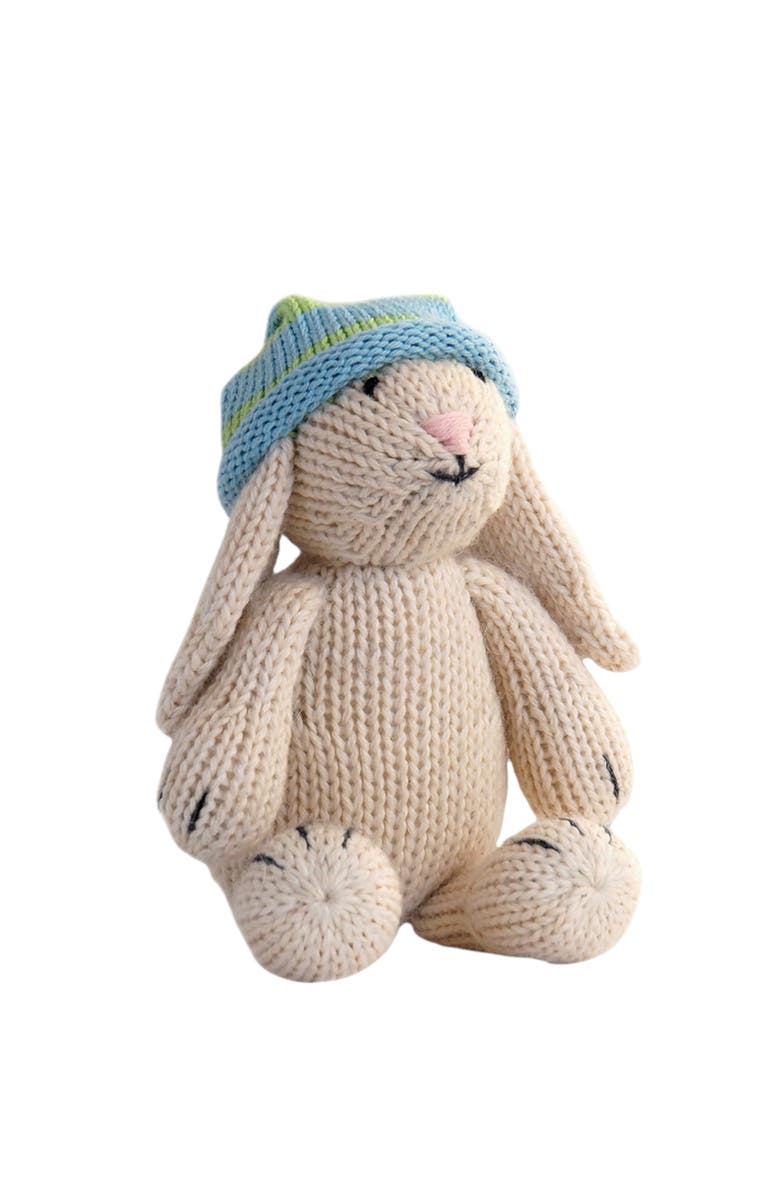 Melange Collection Little White Bunny In Slouch Hat, Main, color, 