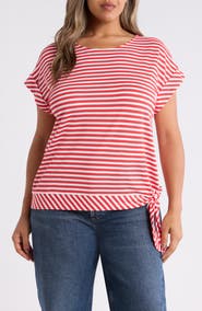 Jones New York Stripe Dolman Top
