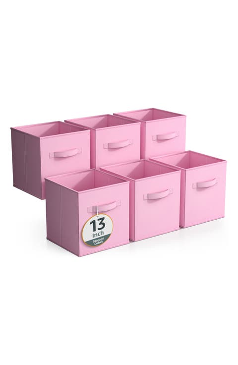 6-Pack Collapsible Storage Cube
