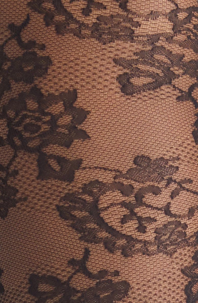 Oroblu Fine Sheer Lace Tights, Alternate, color, 