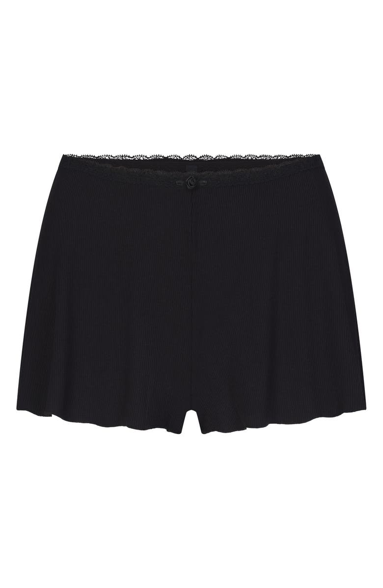 SKIMS SOFT LOUNGE LACE SHORT, Alternate, color,