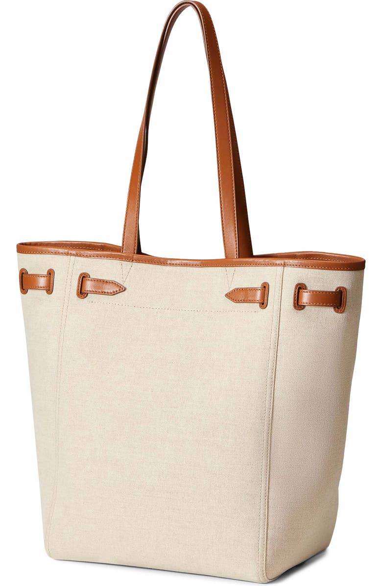 Veronica Beard Dash Tote, Alternate, color, Natural Hazel