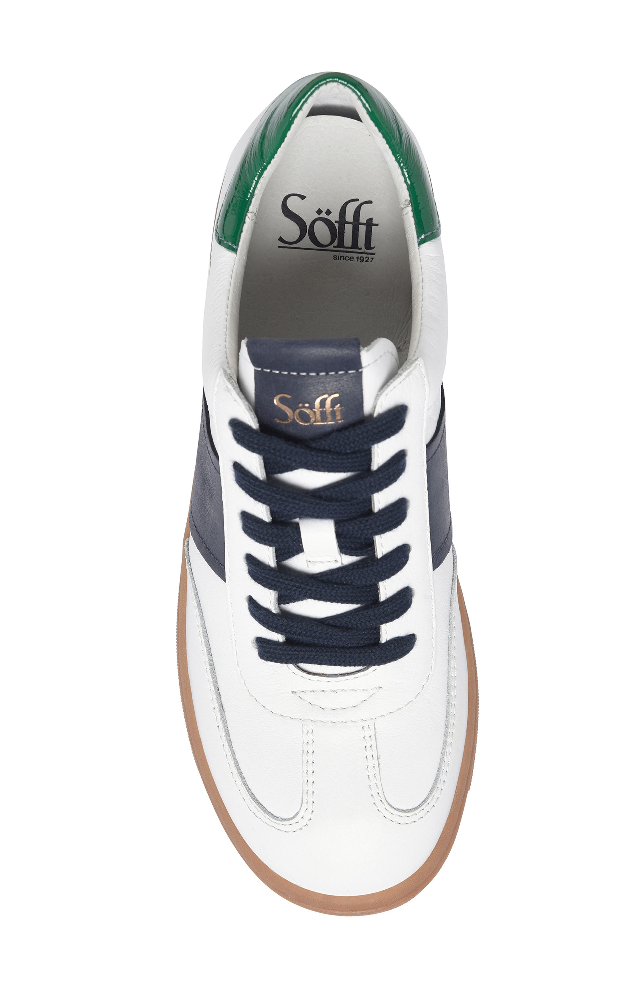 Söfft Ruby Sneaker, Alternate, color, White/Navy