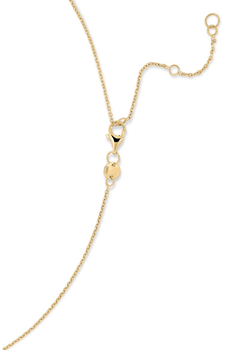 14K Gold Interlocking Circles Pendant Necklace, Alternate, color, 14K YELLOW GOLD