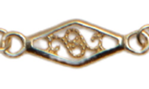 Argento Vivo Sterling Silver Filigree Station Necklace