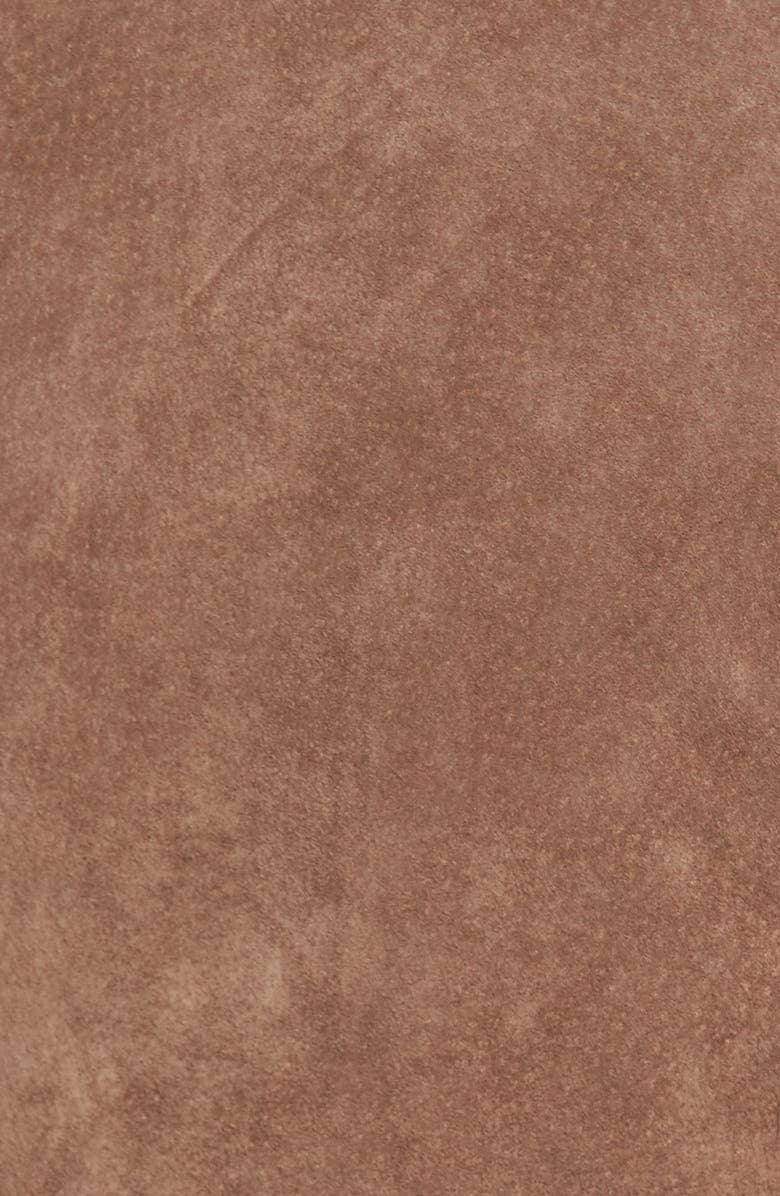 BLANKNYC Suede Bomber Jacket, Alternate, color,