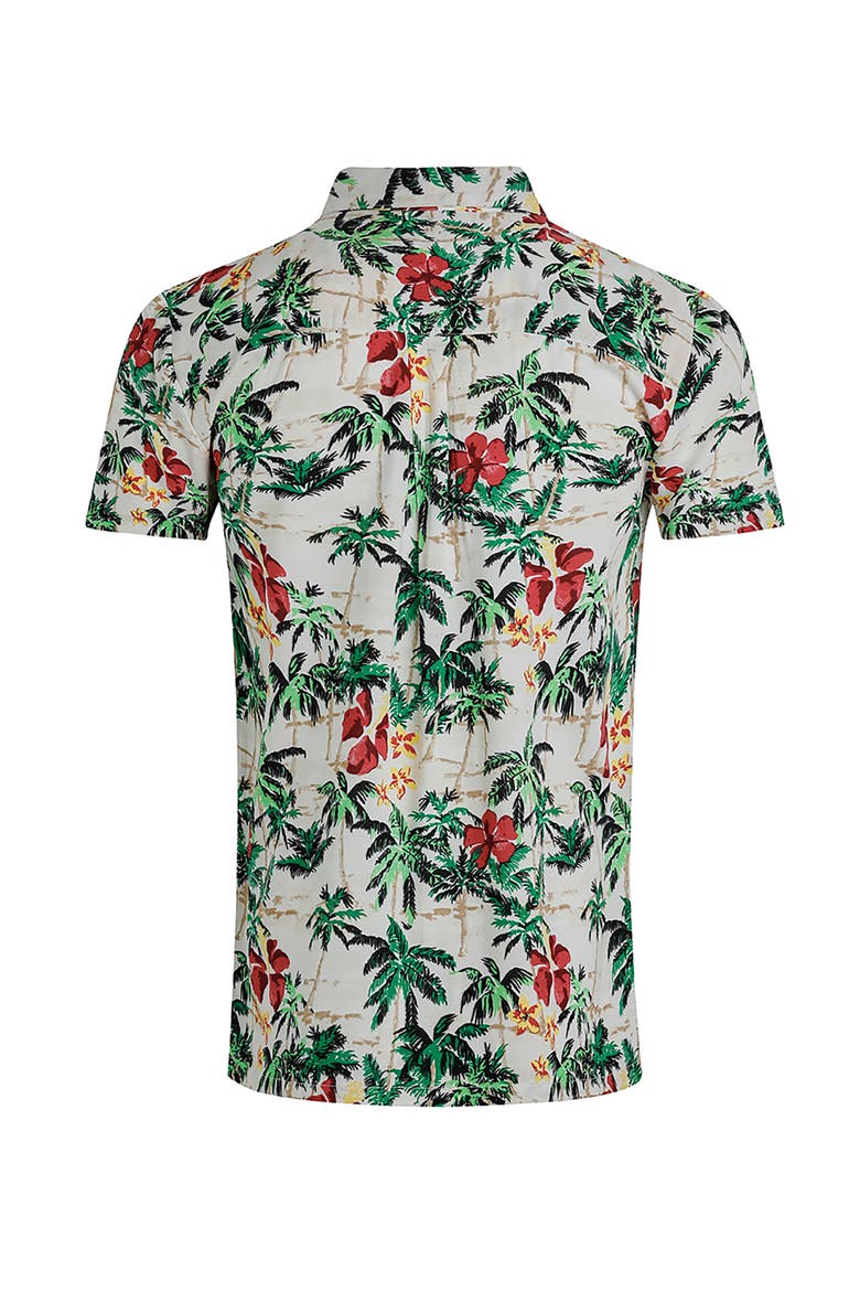 Holborn Hawaiian Shirt, Alternate, color, Peapod