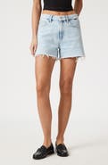 Mavi Jeans Heidi High Waist Relaxed Denim Cutoff Shorts